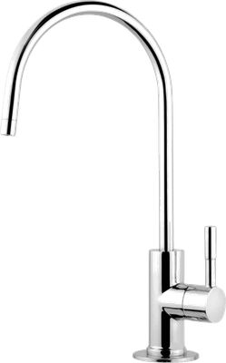 Chrome drinking water faucet